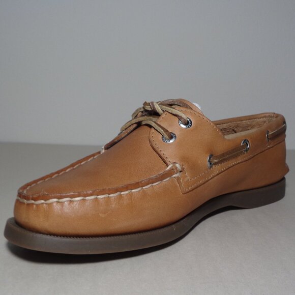 Sperry / Size 8 M / AUTHENTIC ORIGINAL 2 EYE / Brown  / New Women's Shoes - Picture 9 of 16